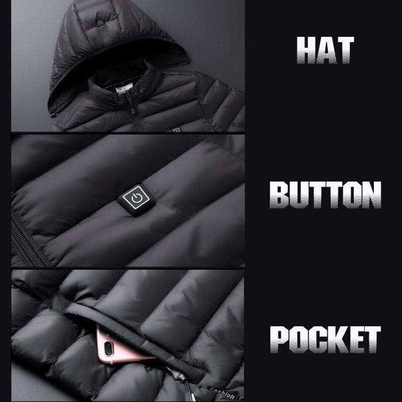 Mens Heated Work Jacket for Winter, Buy Now